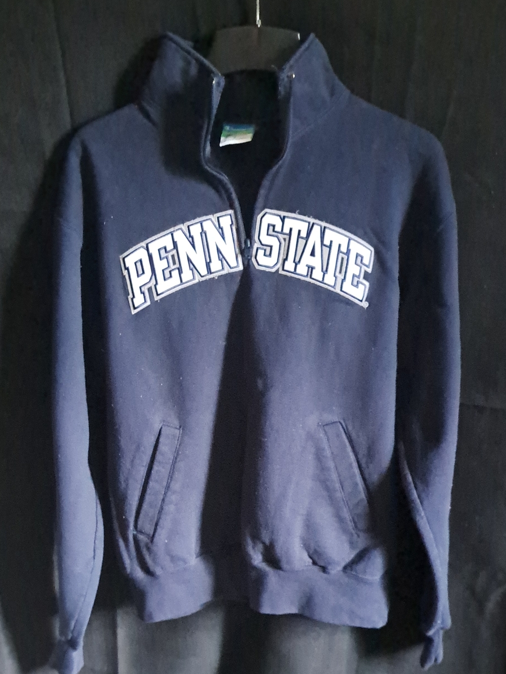 Champion Eco Fleece Navy Penn State Quarter-Zip